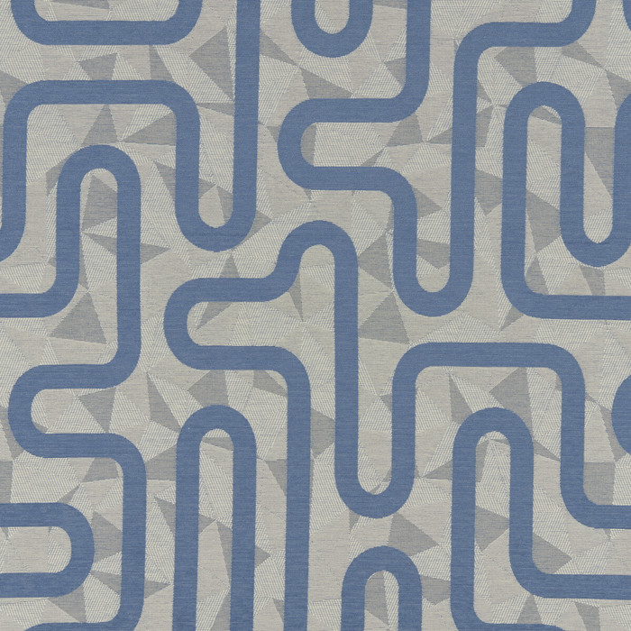 Roundabout in Celestial, Upholstery Fabric by Kravet Contract