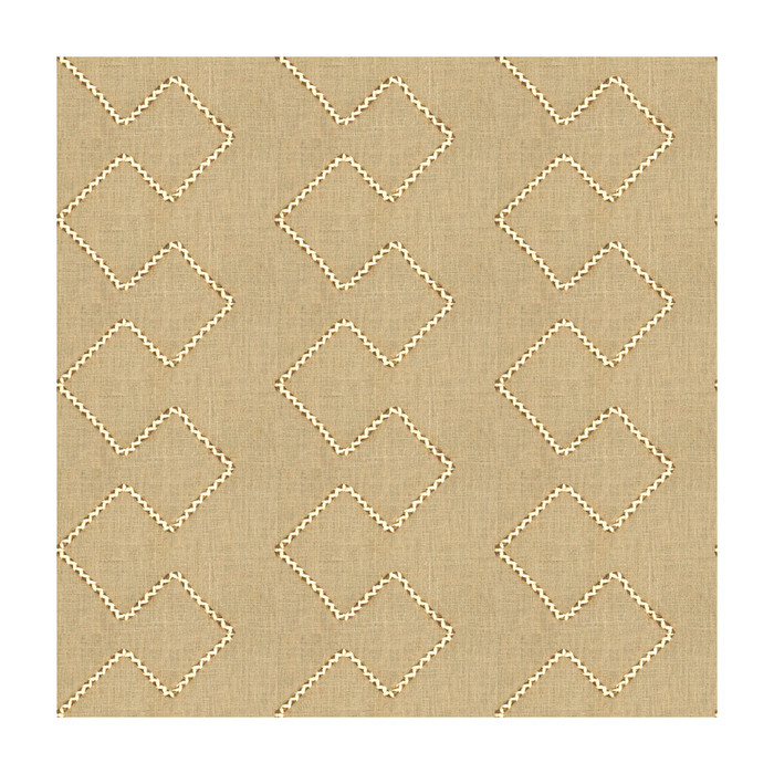Mythical Lines in Stucco, Drapery Fabric by Kravet Design