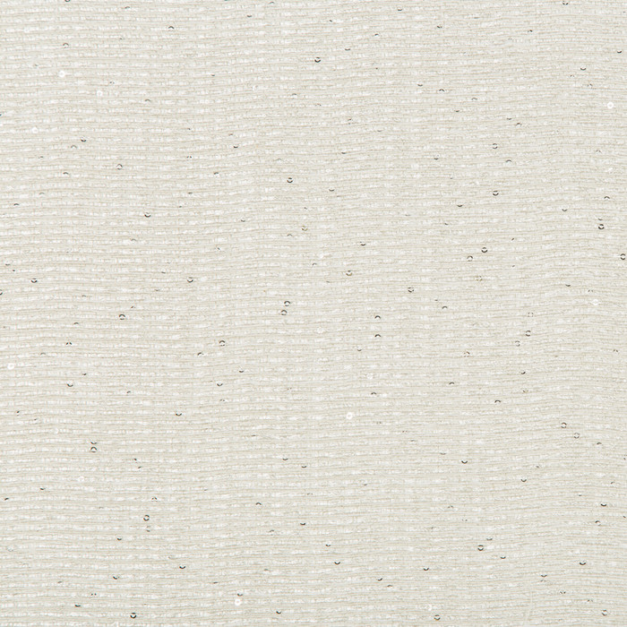 Tinseled in Silver, Drapery Fabric by Kravet Couture