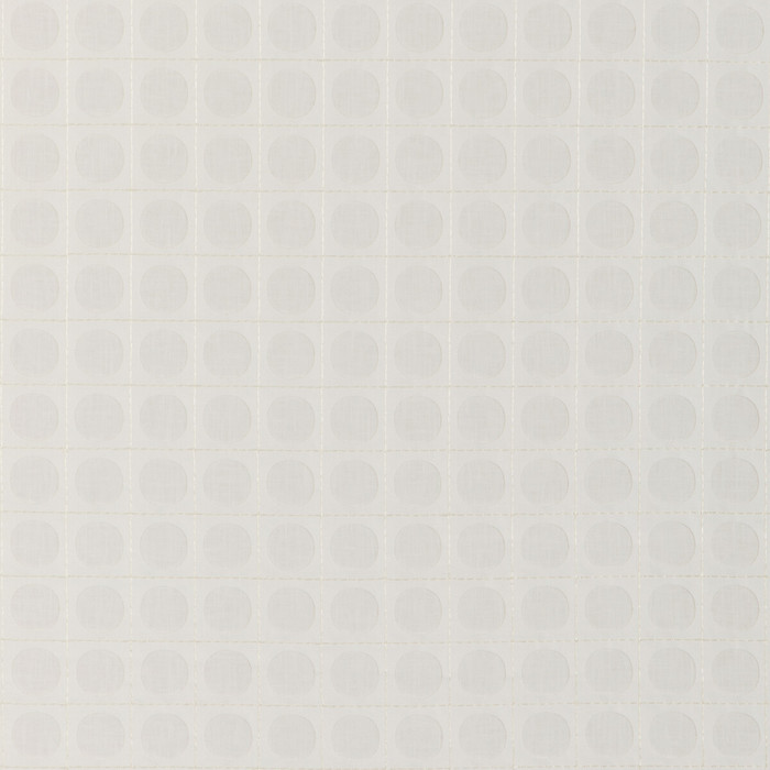 Lunar Dot in Ivory, Drapery Fabric by Kravet Basics