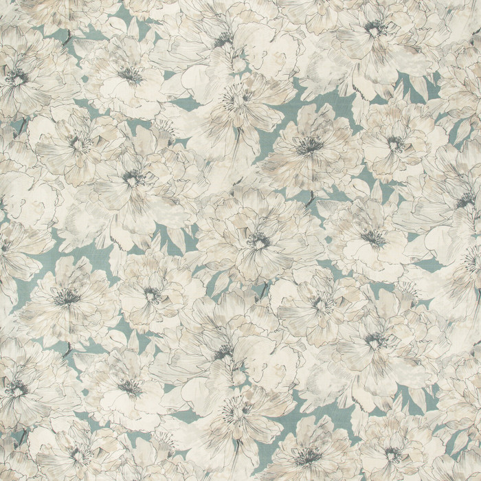 Ayrlies in Soft Blue, Multipurpose Fabric by Kravet Couture