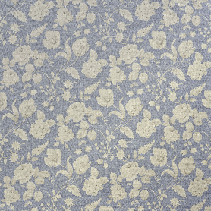 Narikala in Denim, Upholstery Fabric by Kravet Couture