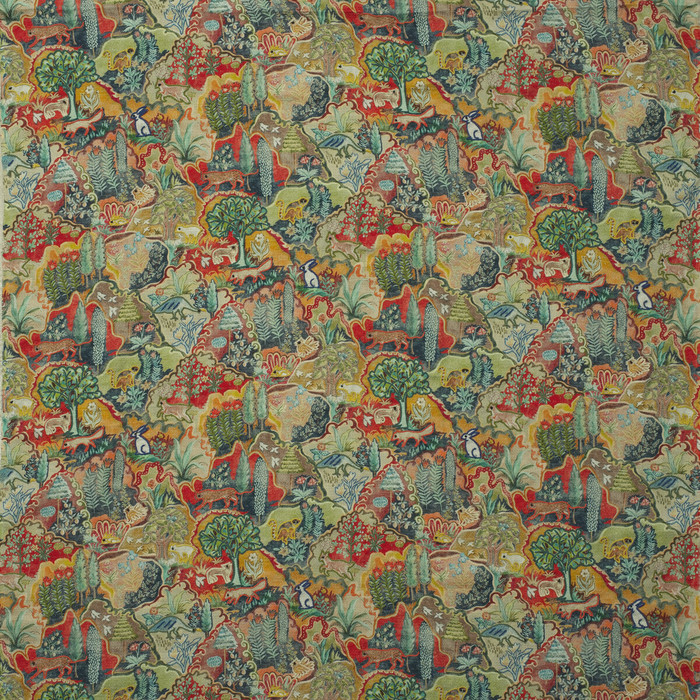 Forest in Multi, Multipurpose Fabric by Kravet Couture