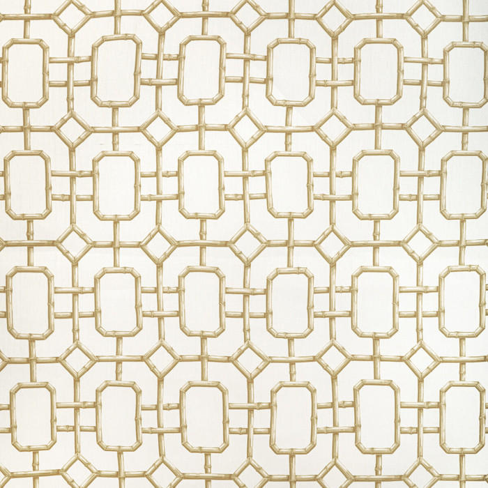 Bambu Fret in Dune, Multipurpose Fabric by Kravet Couture