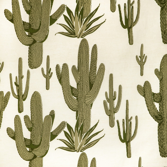 Cacti Land in Grove, Multipurpose Fabric by Kravet Couture