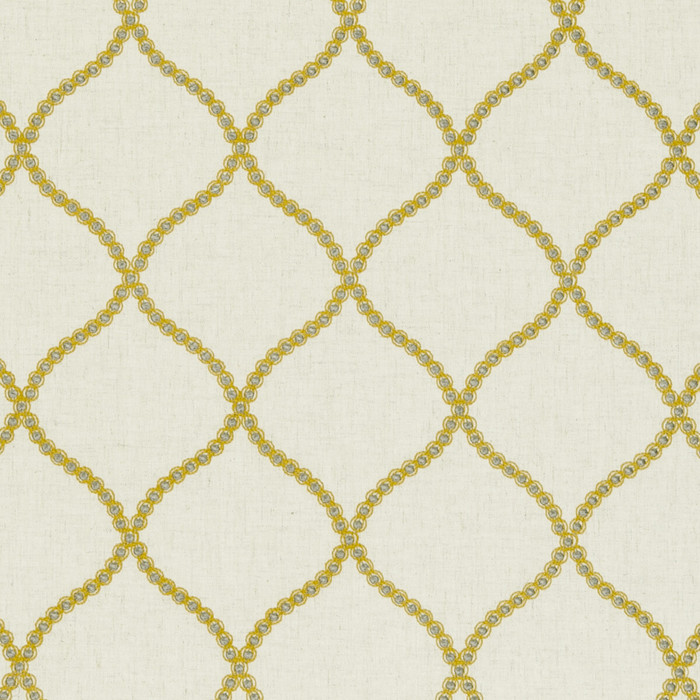 Sawley in Citrus, Drapery Fabric by Clarke & Clarke