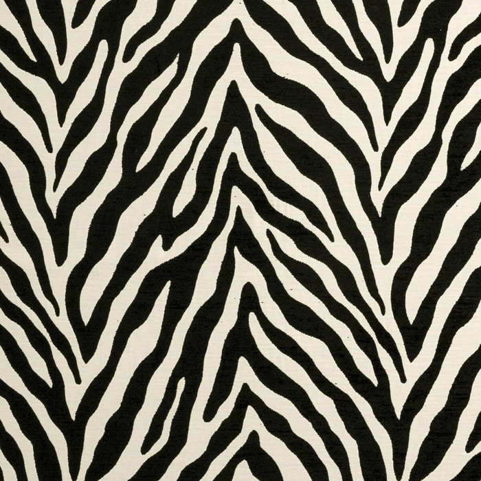 Bw1029 in Black/white, Upholstery Fabric by Clarke & Clarke