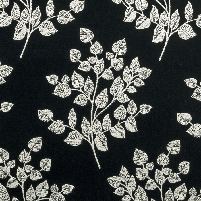 Bw1036 in Black/white, Multipurpose Fabric by Clarke & Clarke