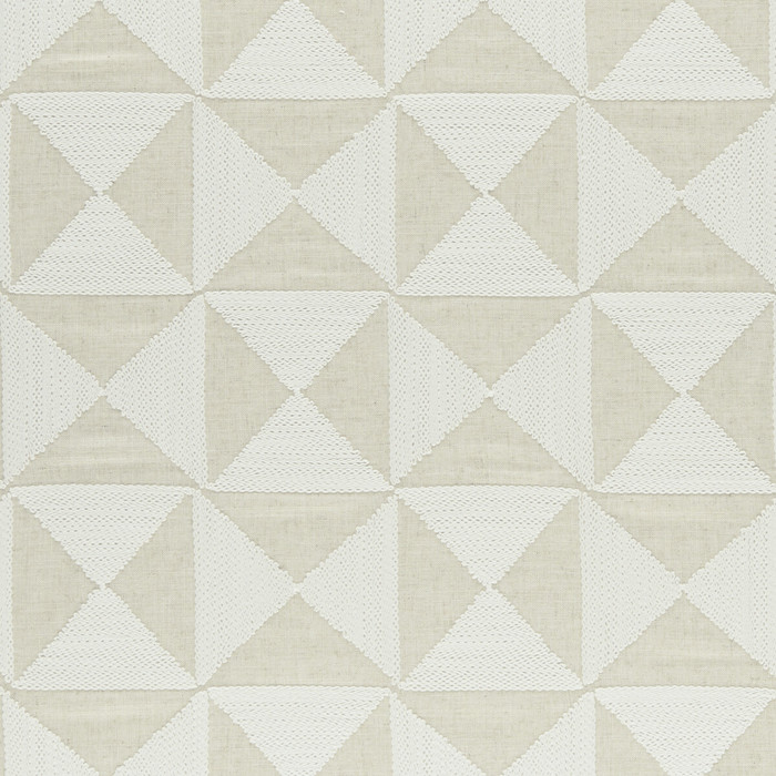 Adisa in Natural, Drapery Fabric by Clarke & Clarke
