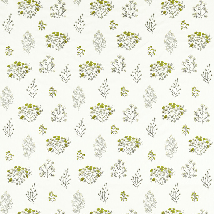 Floris in Chartreuse, Multipurpose Fabric by Clarke & Clarke