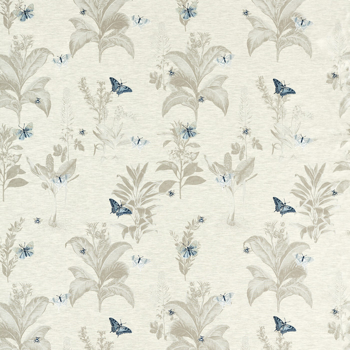 Monarch in Mineral/denim, Multipurpose Fabric by Clarke & Clarke