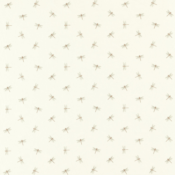 Damsel in Blush, Drapery Fabric by Clarke & Clarke