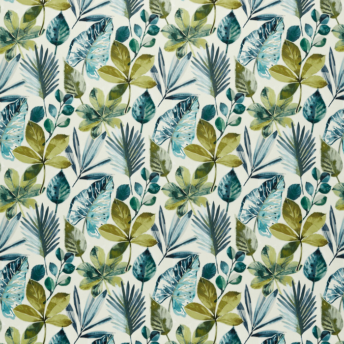 Rainforest in Glade Velvet, Multipurpose Fabric by Clarke & Clarke