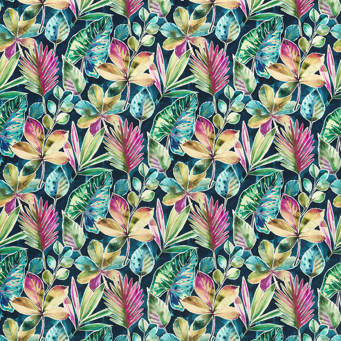 Rainforest in Mult Velveti, Multipurpose Fabric by Clarke & Clarke