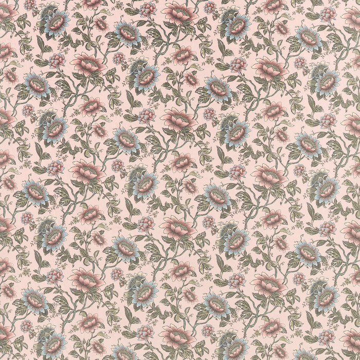 Tonquin in Blush Velvet, Multipurpose Fabric by Clarke & Clarke