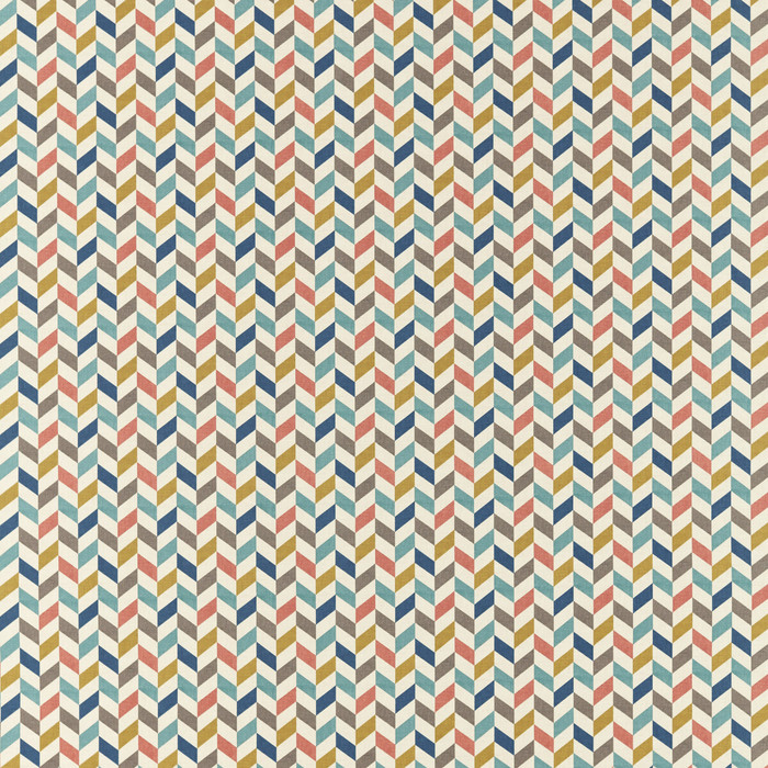 Phoenix in Multi, Multipurpose Fabric by Clarke & Clarke