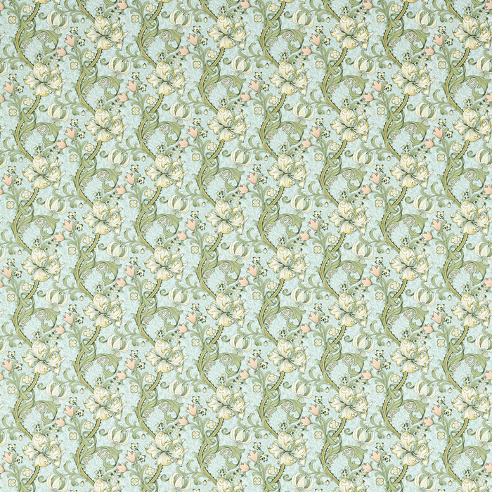 Golden Lily in Apple/blush, Multipurpose Fabric by Clarke & Clarke