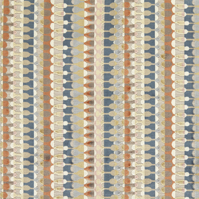 Orpheus in Multi, Upholstery Fabric by Clarke & Clarke