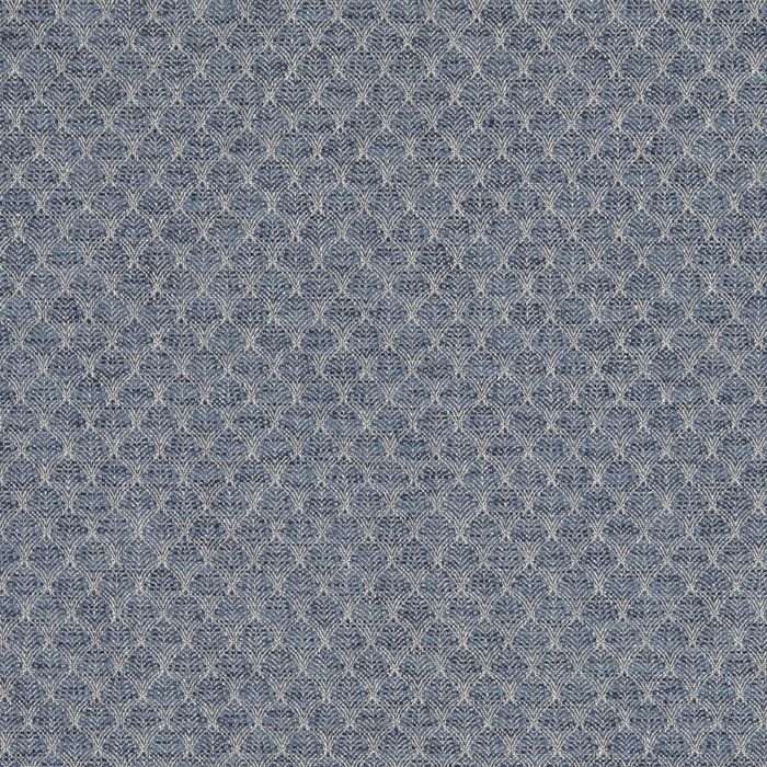 Trelica in Denim, Upholstery Fabric by Clarke & Clarke