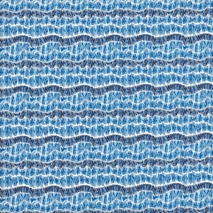 Tidal in Marine, Multipurpose Fabric by Clarke & Clarke