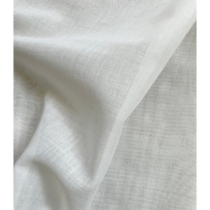 Etamin in Blanco, Drapery Fabric by Gaston Y Daniela