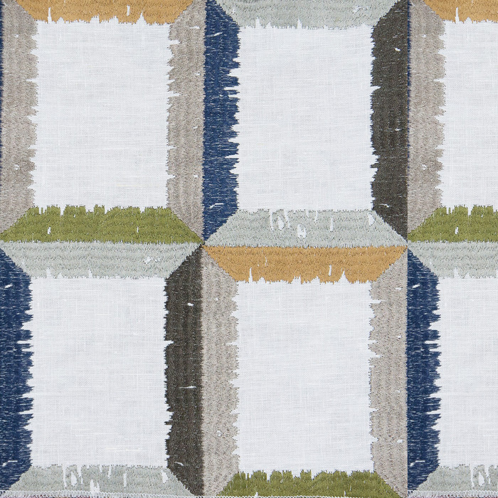 Yucatan in Marron, Drapery Fabric by Gaston Y Daniela