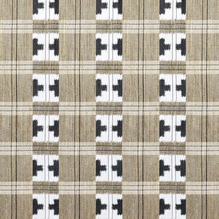 Takara in Natural, Upholstery Fabric by Gaston Y Daniela