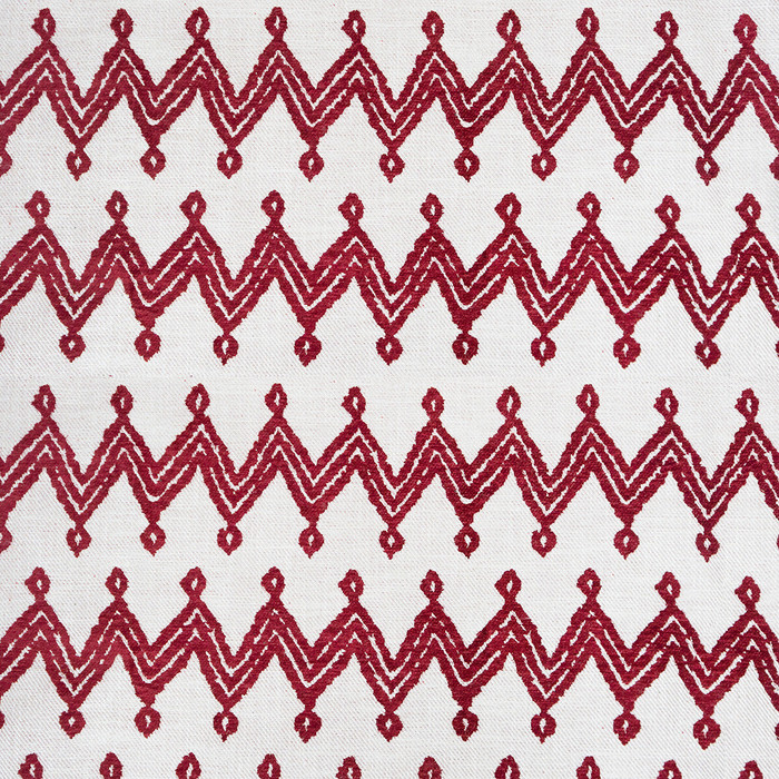 Navajo in Rojo, Upholstery Fabric by Gaston Y Daniela