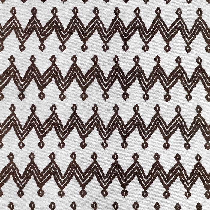 Navajo in Chocolate, Upholstery Fabric by Gaston Y Daniela