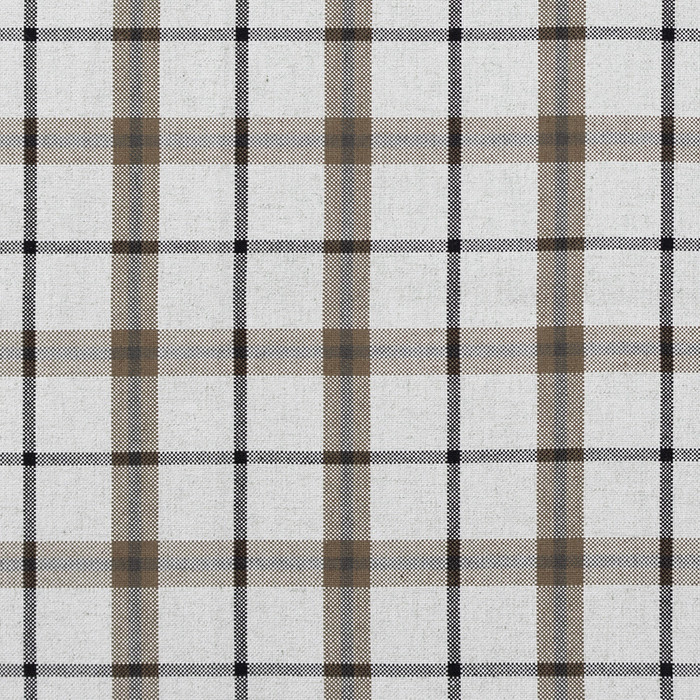 Ventura in Marron, Upholstery Fabric by Gaston Y Daniela