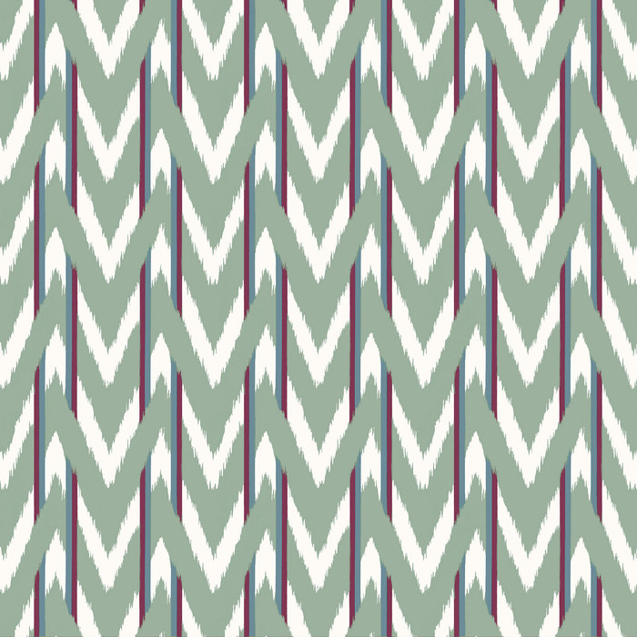 Cala D Or in Agua Burdeos, Multipurpose Fabric by Gaston Y Daniela