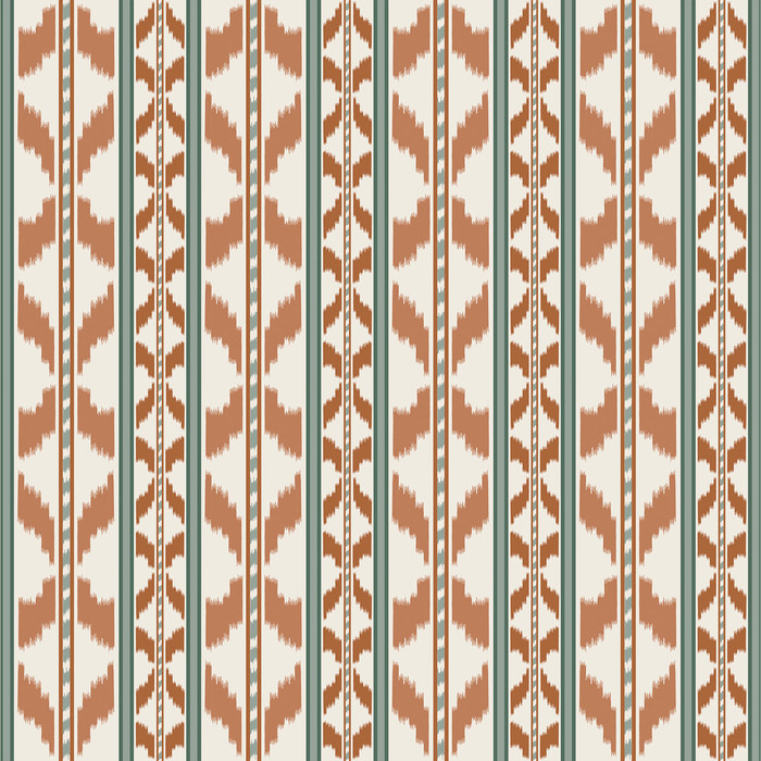 Cala Petita in Teja Verde, Drapery Fabric by Gaston Y Daniela