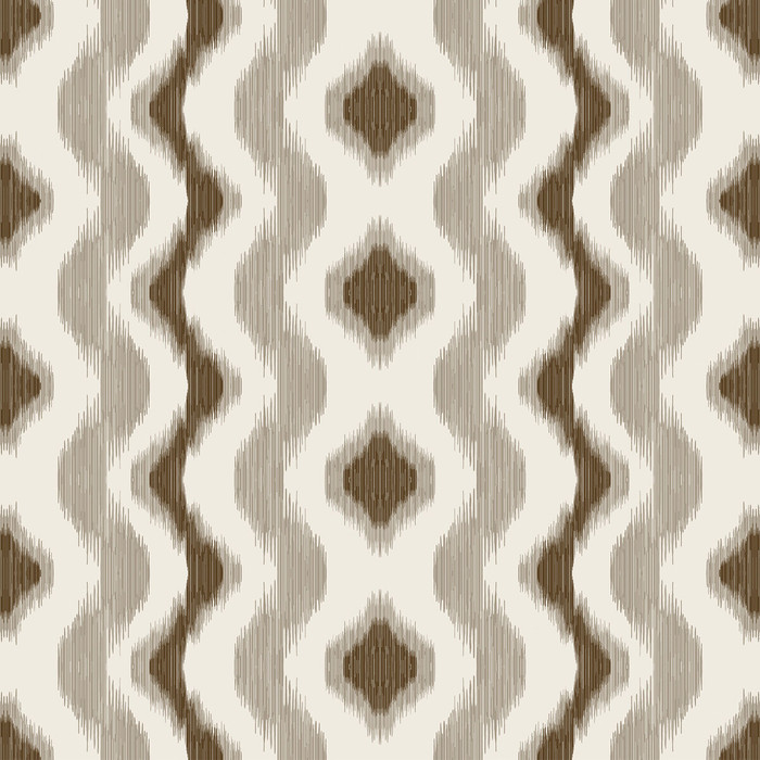 Cala Ferrera in Topo, Drapery Fabric by Gaston Y Daniela