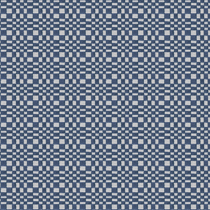 Santa Eulalia in Azul Oscuro, Upholstery Fabric by Gaston Y Daniela