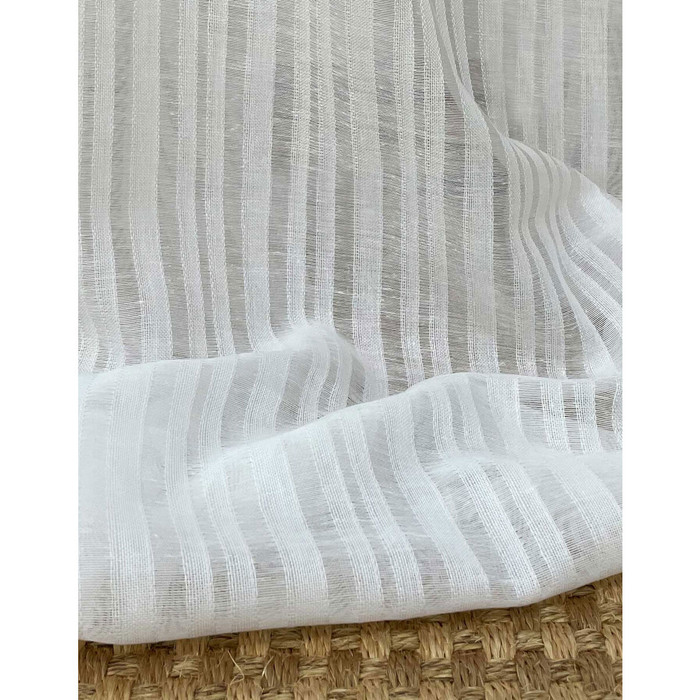 Narciso in Blanco, Drapery Fabric by Gaston Y Daniela