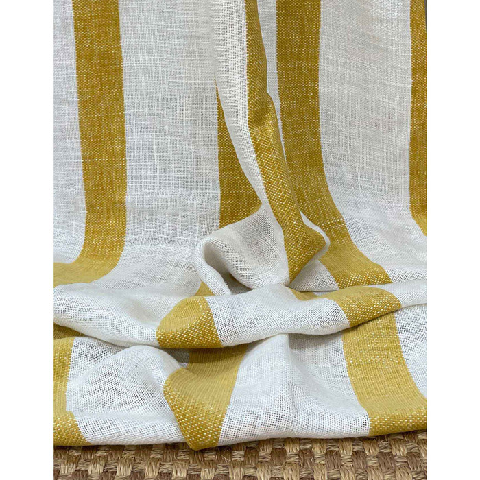 Barwa in Amarillo, Drapery Fabric by Gaston Y Daniela