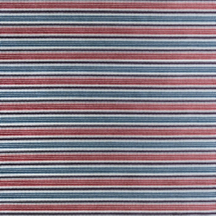 Assos in Rojo/azul, Upholstery Fabric by Gaston Y Daniela