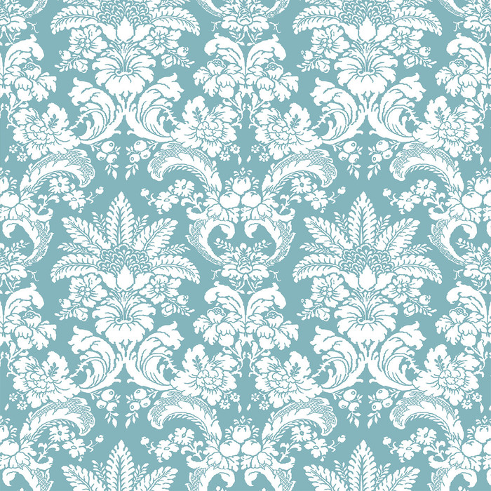 Grajal in Azul, Multipurpose Fabric by Gaston Y Daniela