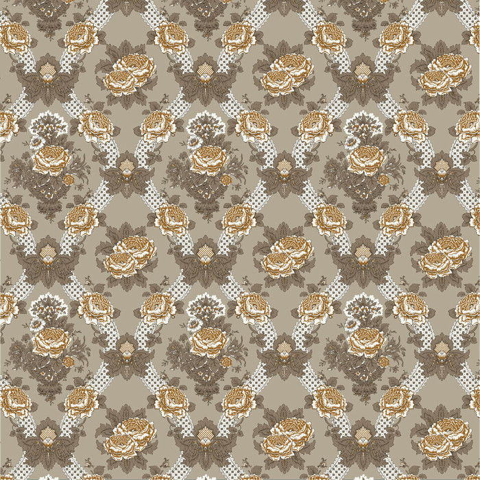 Aranchina in Topo/ocre, Multipurpose Fabric by Gaston Y Daniela