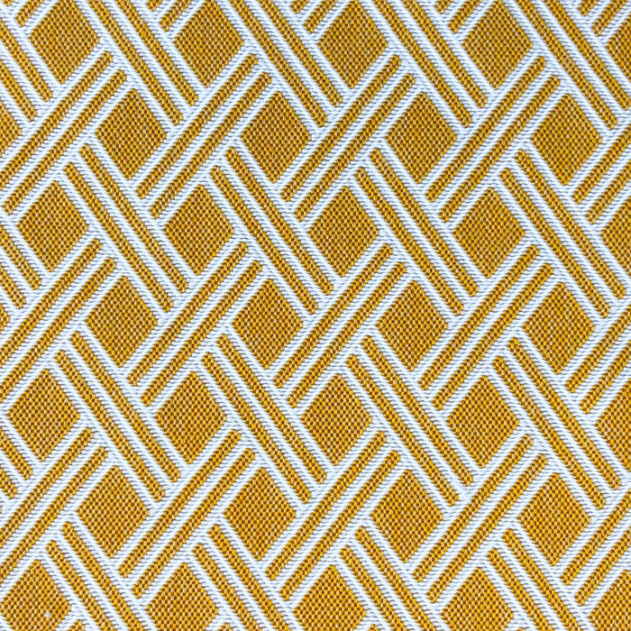 Dorcas in Amarillo, Upholstery Fabric by Gaston Y Daniela