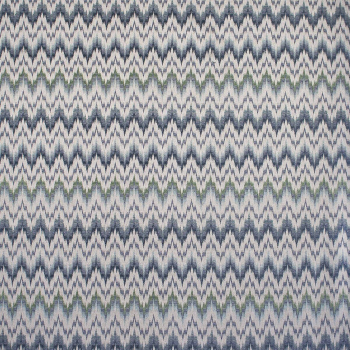 Alaior in Azul/verde, Upholstery Fabric by Gaston Y Daniela