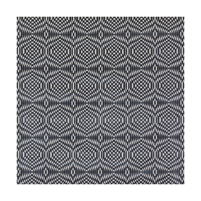 Carlinos in Petroleo, Upholstery Fabric by Gaston Y Daniela