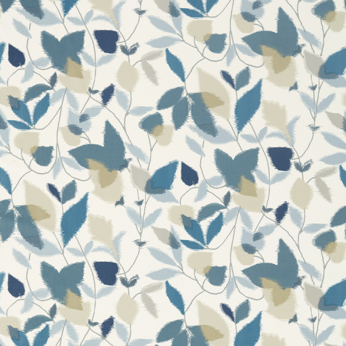 Akira in Denim/midnight/putty, Multipurpose Fabric by Scion