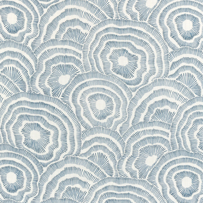 Panache in Indigo, Multipurpose Fabric by Kravet Couture