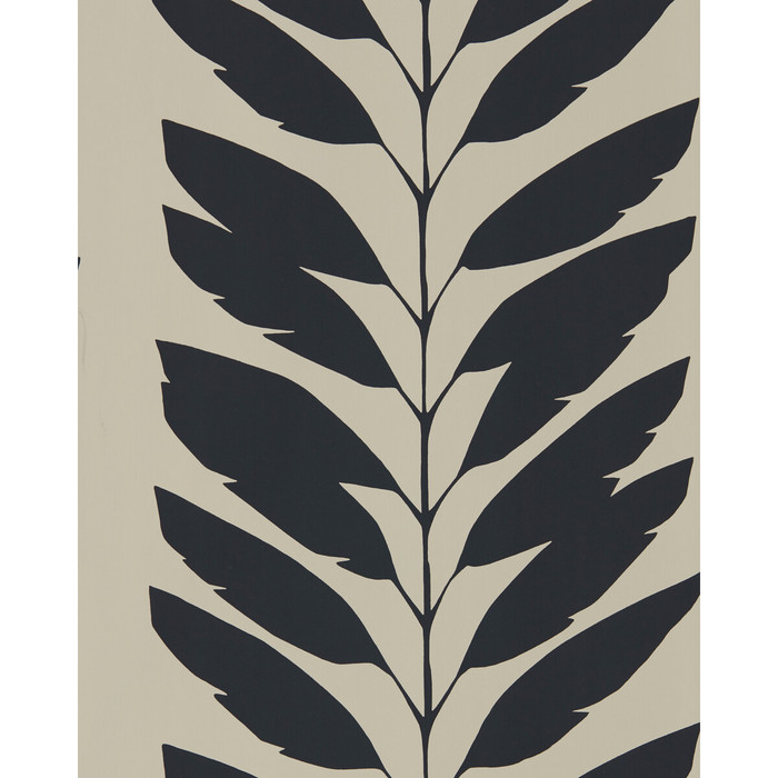 Malva in Liquorice, Wallcovering by Scion