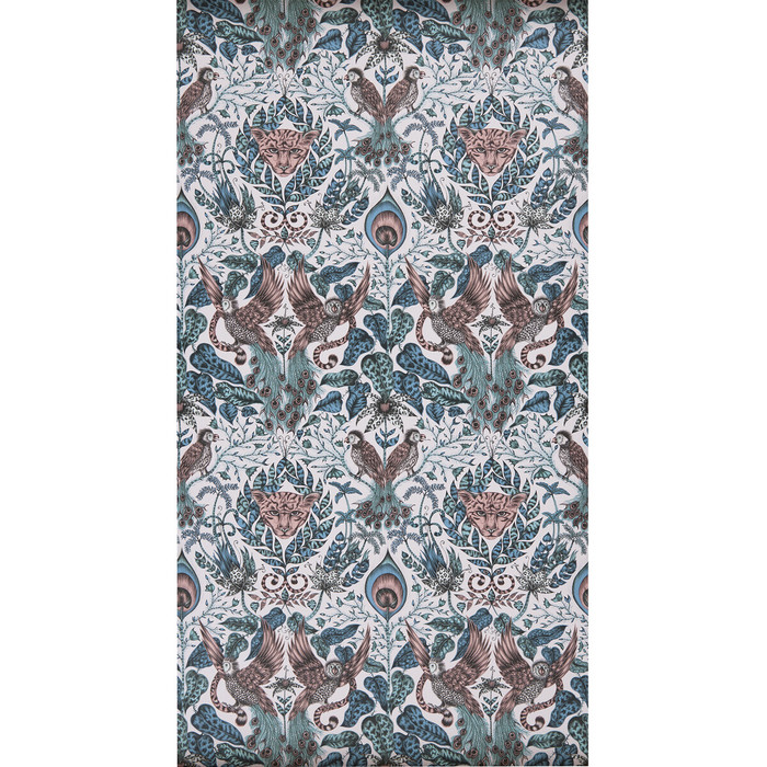 Amazon in Pink, Wallcovering by Clarke & Clarke