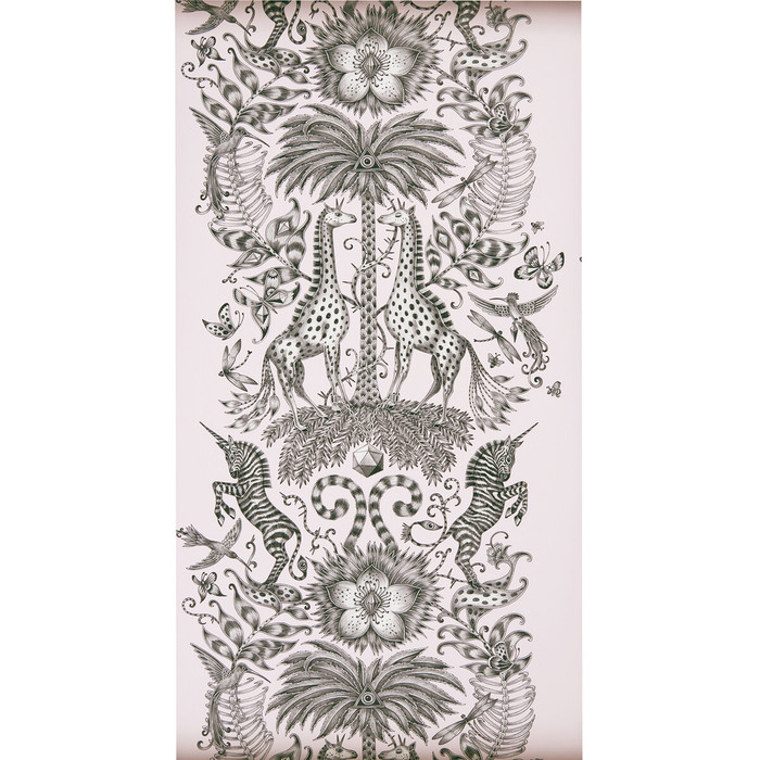 Kruger in Pink, Wallcovering by Clarke & Clarke