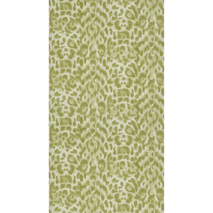 Felis in Green, Wallcovering by Clarke & Clarke