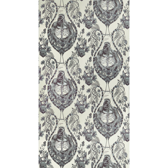 Silverback in Gold, Wallcovering by Clarke & Clarke