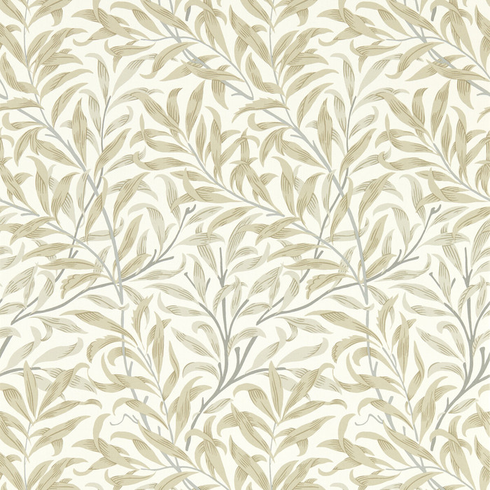Willow Boughs in Linen Wp, Wallcovering by Clarke & Clarke